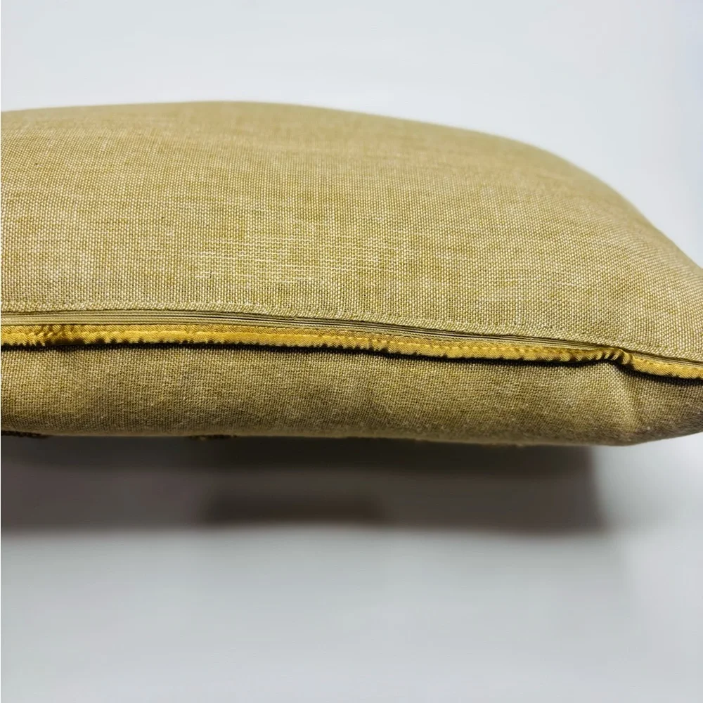 Anthropologie throw has trim